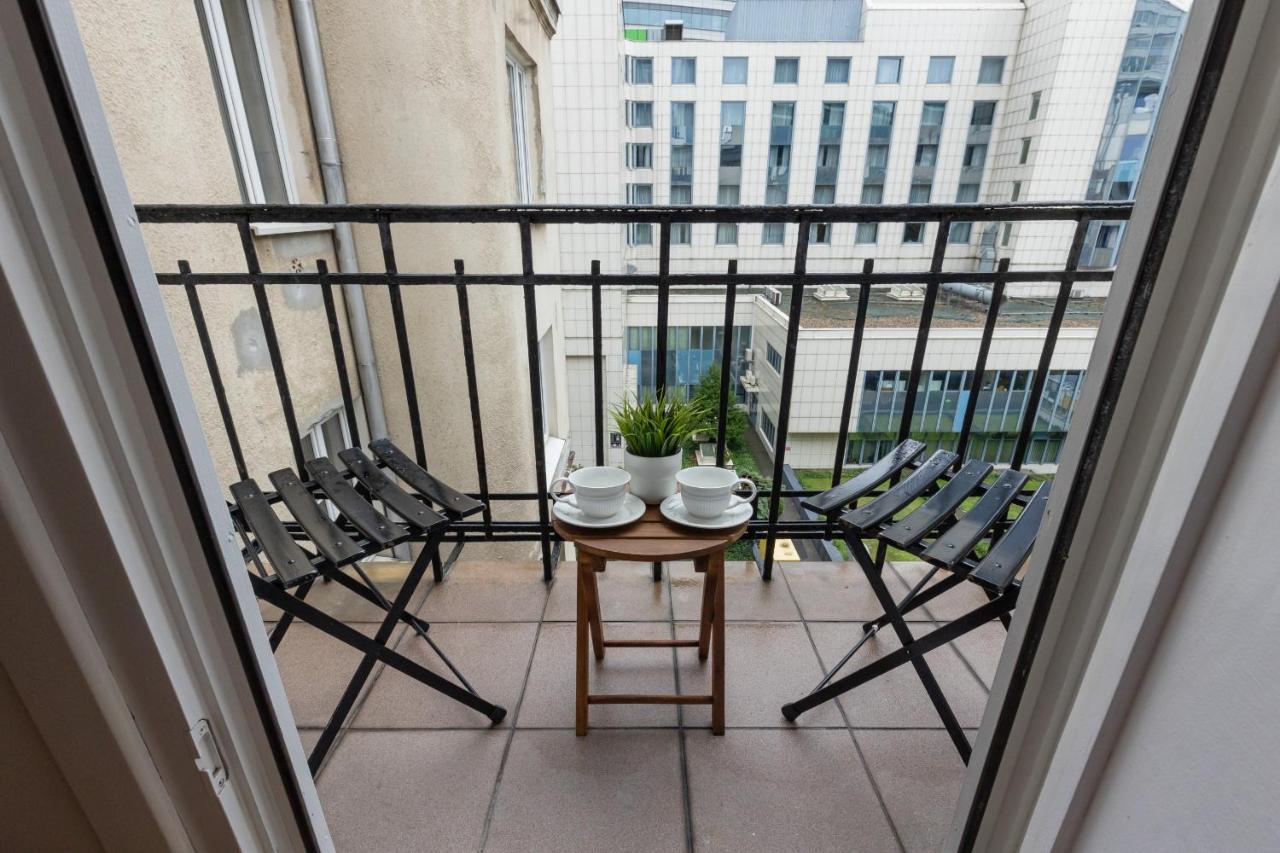 Metro Rondo Onz Apartment By Noclegi Renters Varşovia Exterior foto